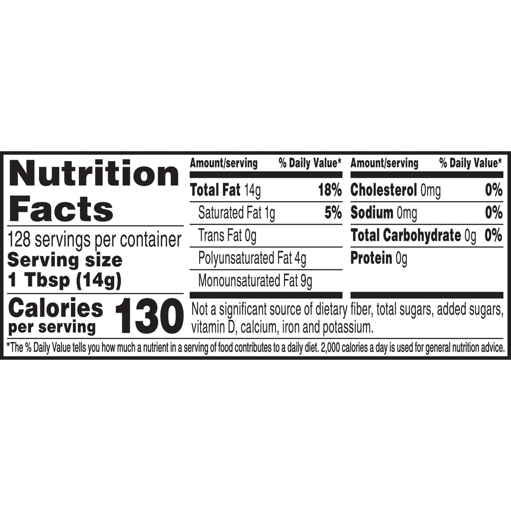 Canola Oil 64 Fluid Ounce Pack of 2 X90439