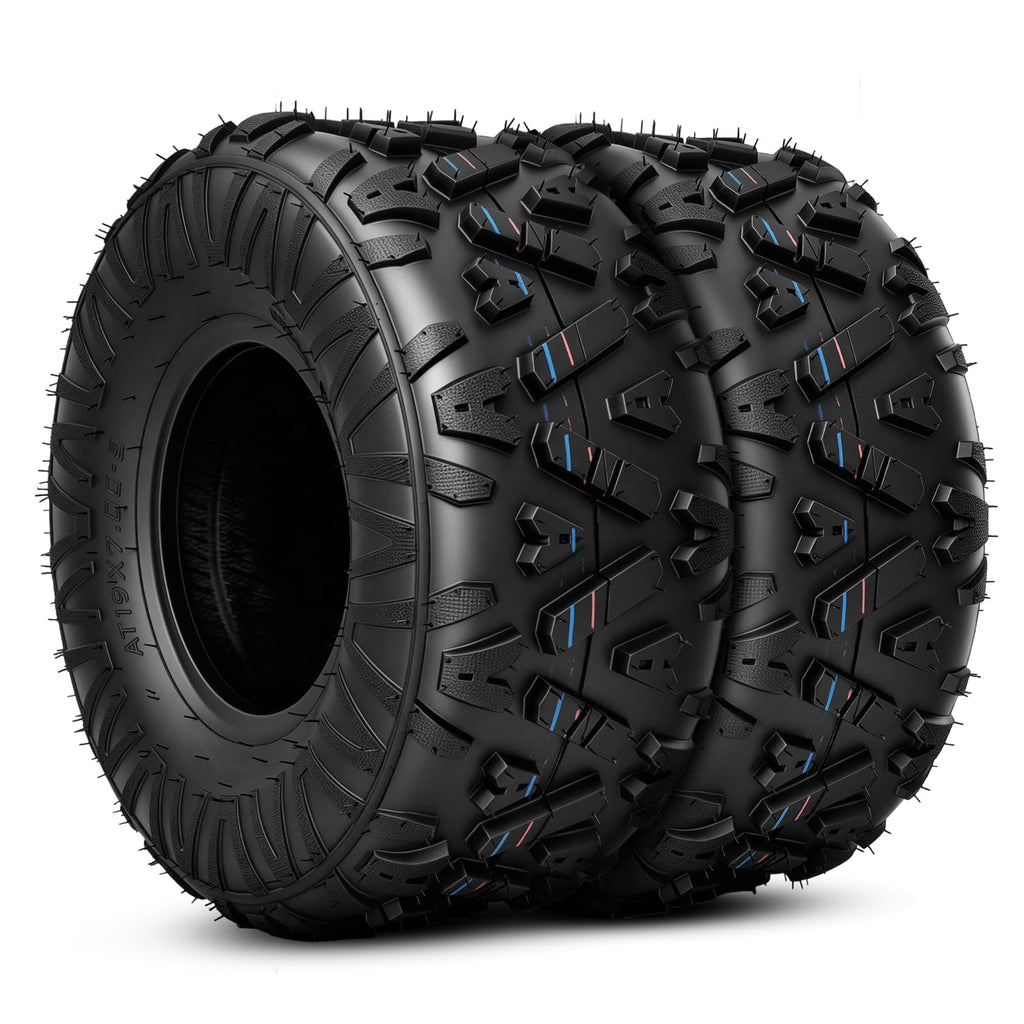 19x7-8 All Terrain Tubeless Set of 2 Tires J193