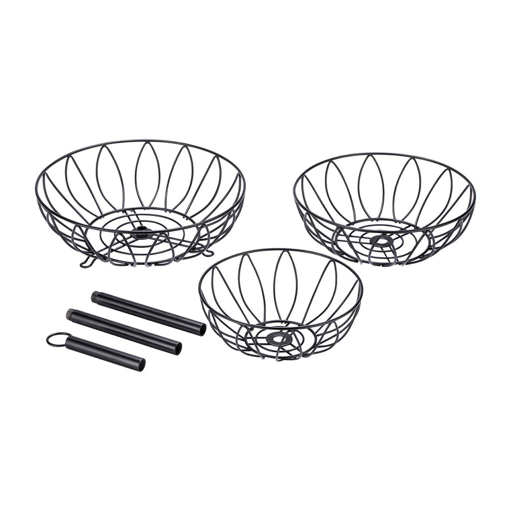 3 Tier Metal Fruit Basket I2725