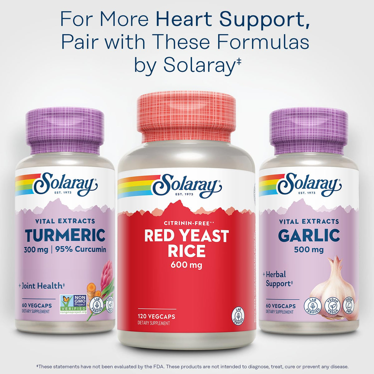 Red Yeast Rice 600mg 120 Veggie Capsules U65079