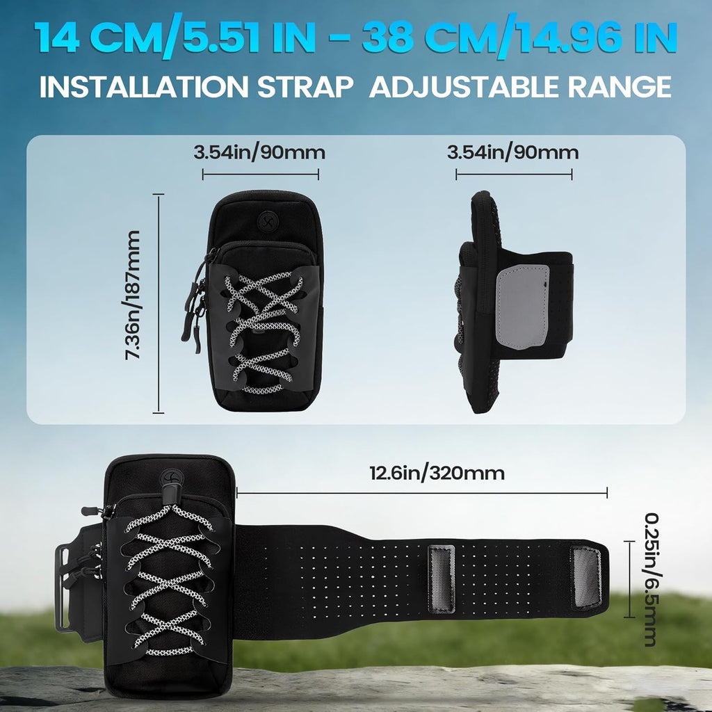 Black Motorcycle Front Frame Bag E59262