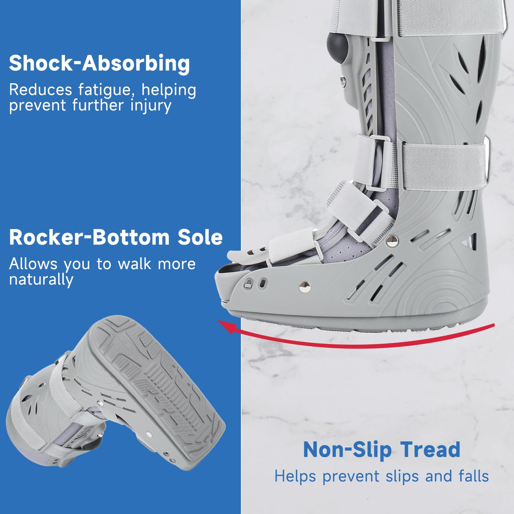 Tall Inflatable Orthopaedic Walking Boot E9367
