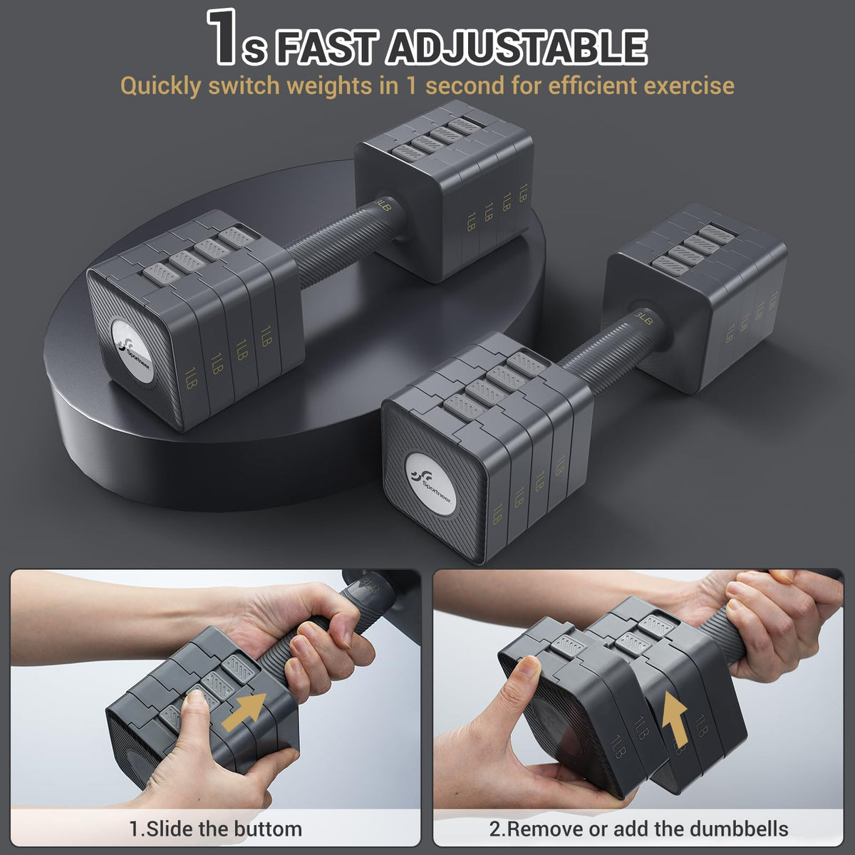 Adjustable Ankle Weights with Dumbbells K248165