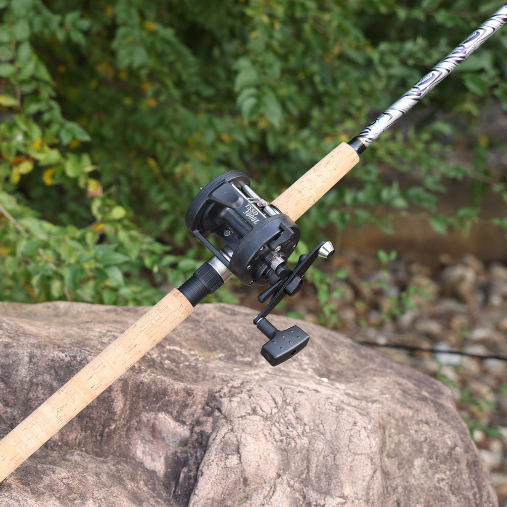 Carbon Glass Composite Fishing Rod with Stainless Steel Line Guides O613