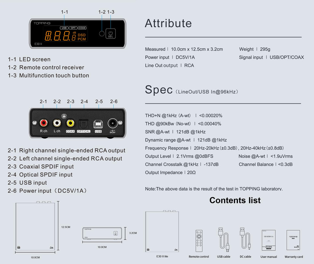 Black Hi-Res DAC Preamp B410773