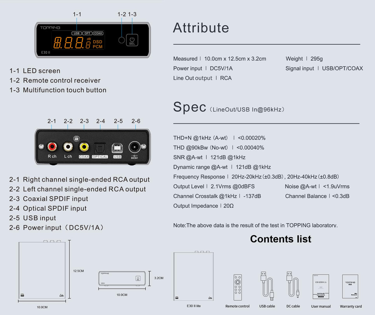 Black Hi-Res DAC Preamp B410773