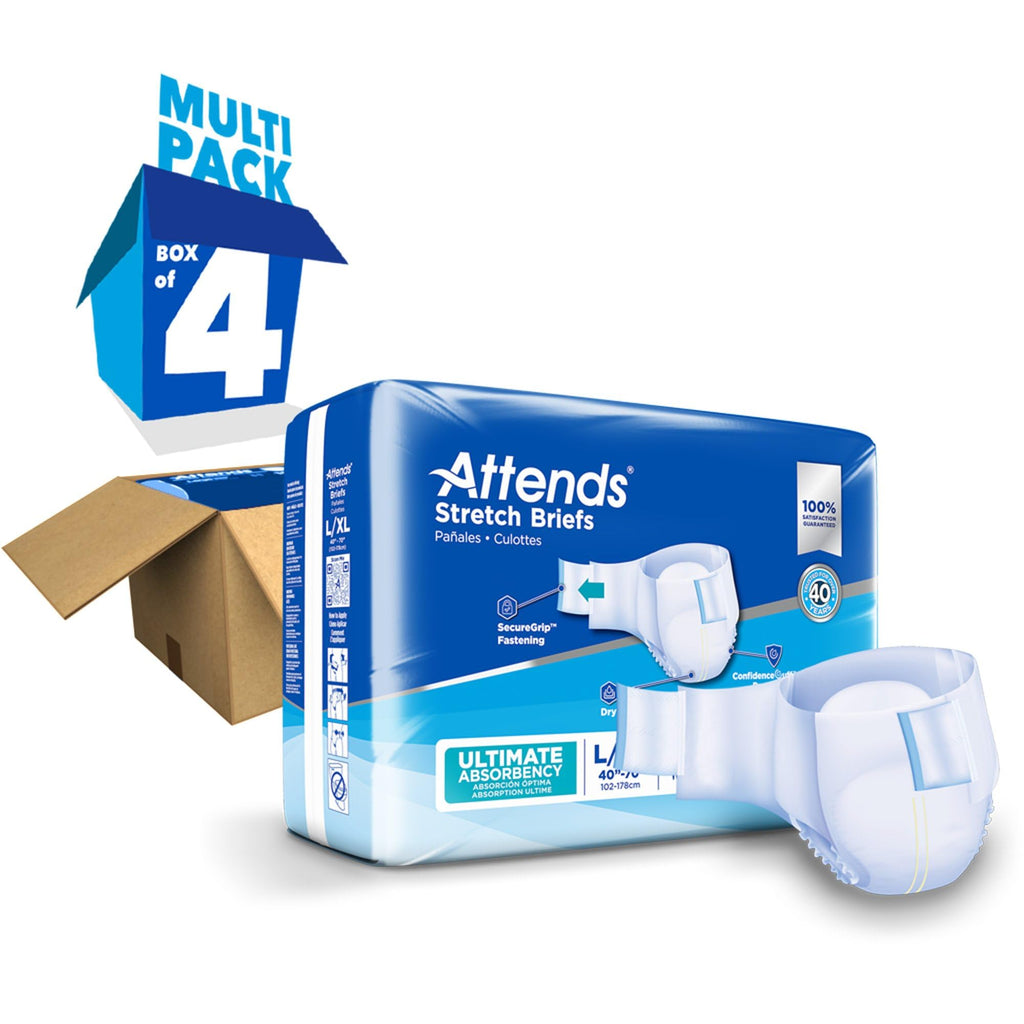 Large/X-Large Adult Incontinence Briefs 96 Ct Q93807