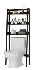 3-Tier Espresso Wood Bathroom Organizer S13242