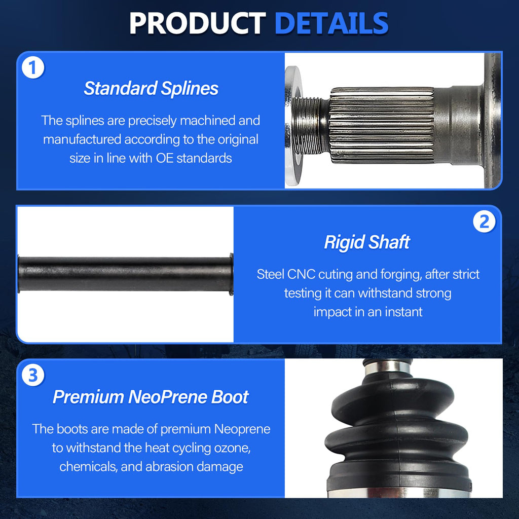 CV Axle Front Pair P27236