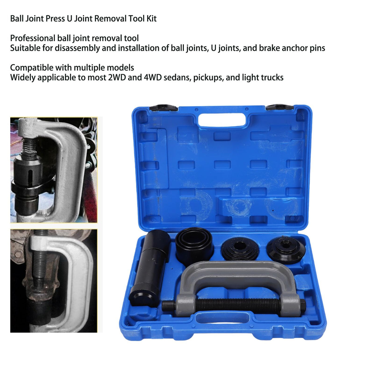 Ball Joint U Joint Removal Tool Kit with 4WD Adapter G50502