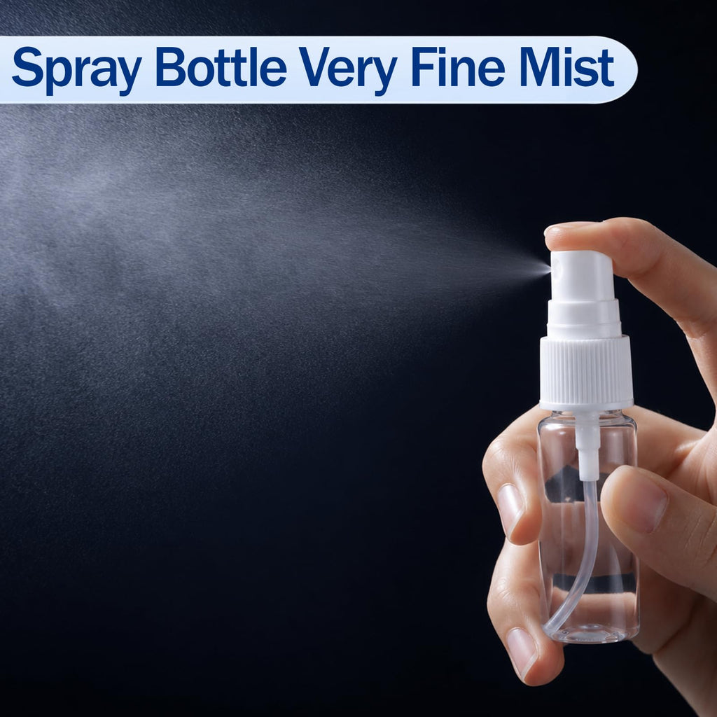 8 Pcs 0.5 Oz Fine Mist Travel Spray Bottles E14304