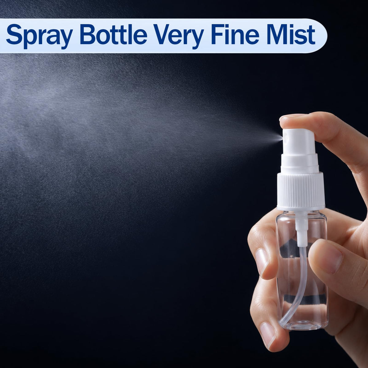 8 Pcs 0.5 Oz Fine Mist Travel Spray Bottles E14304