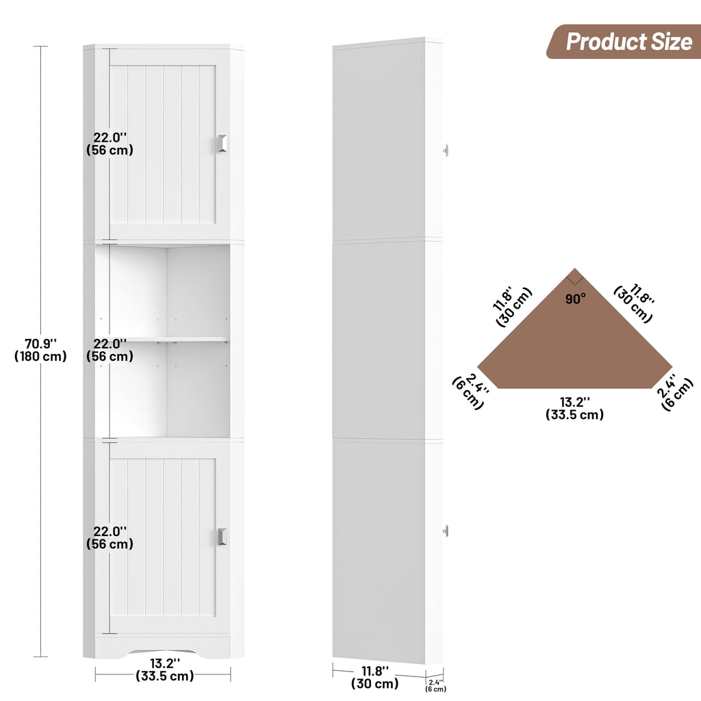 6-Tier Corner Storage Cabinet O236499