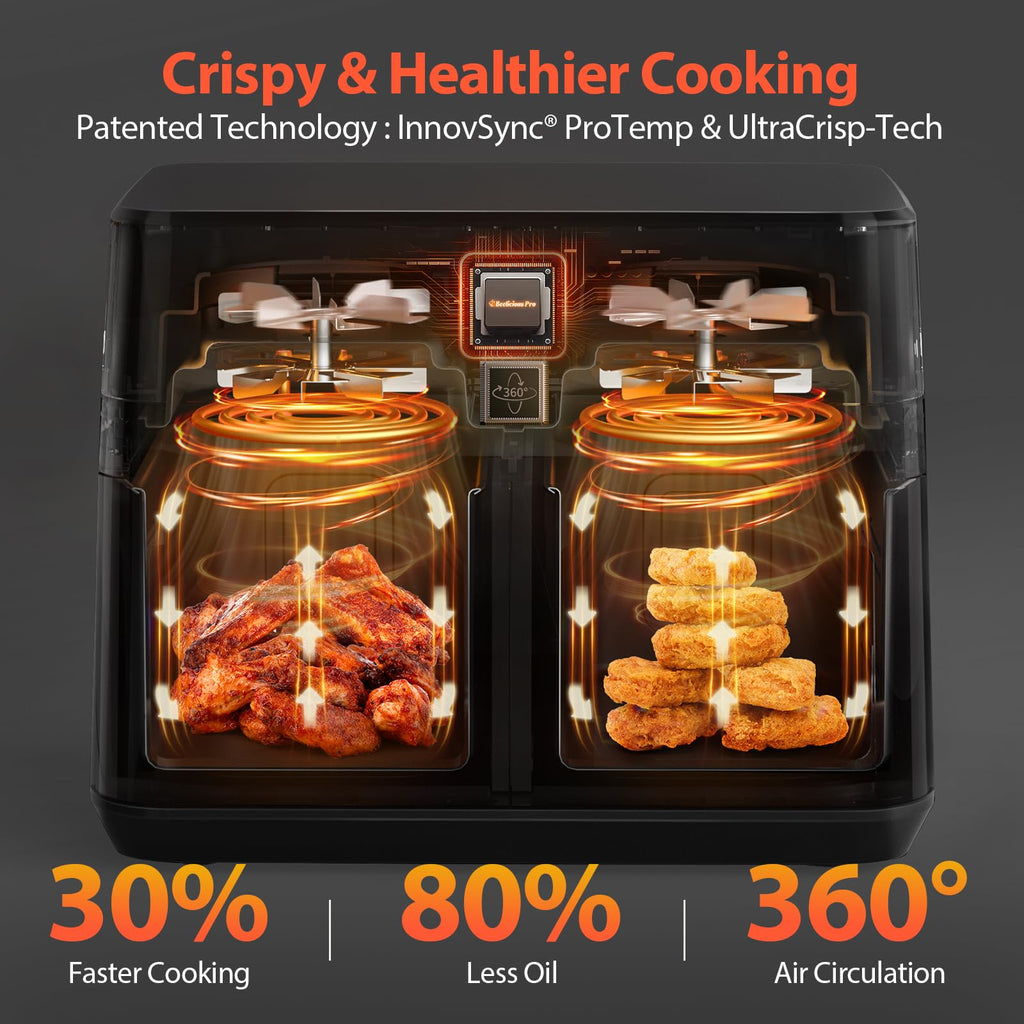 12QT Large Dual Air Fryer Q74914