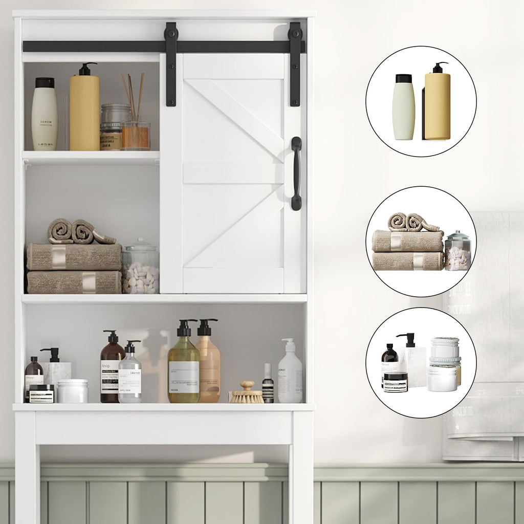 Over The Toilet Storage Cabinet, White P5656