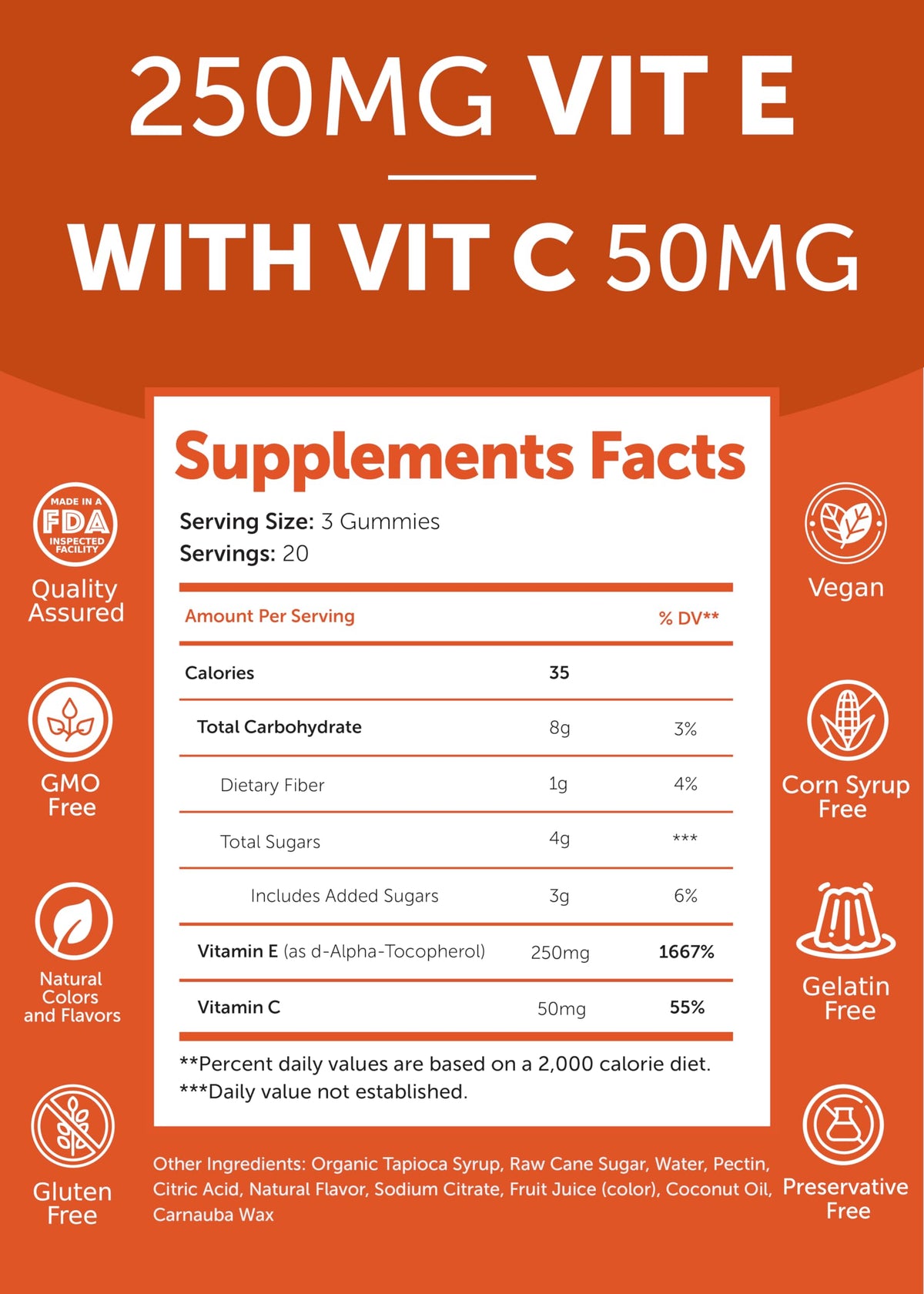 Beet Root Vitamin E C Gummies H1971