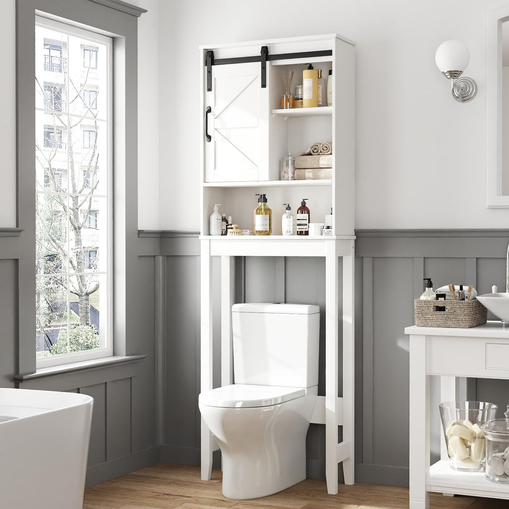 Over The Toilet Storage Cabinet, White P5656