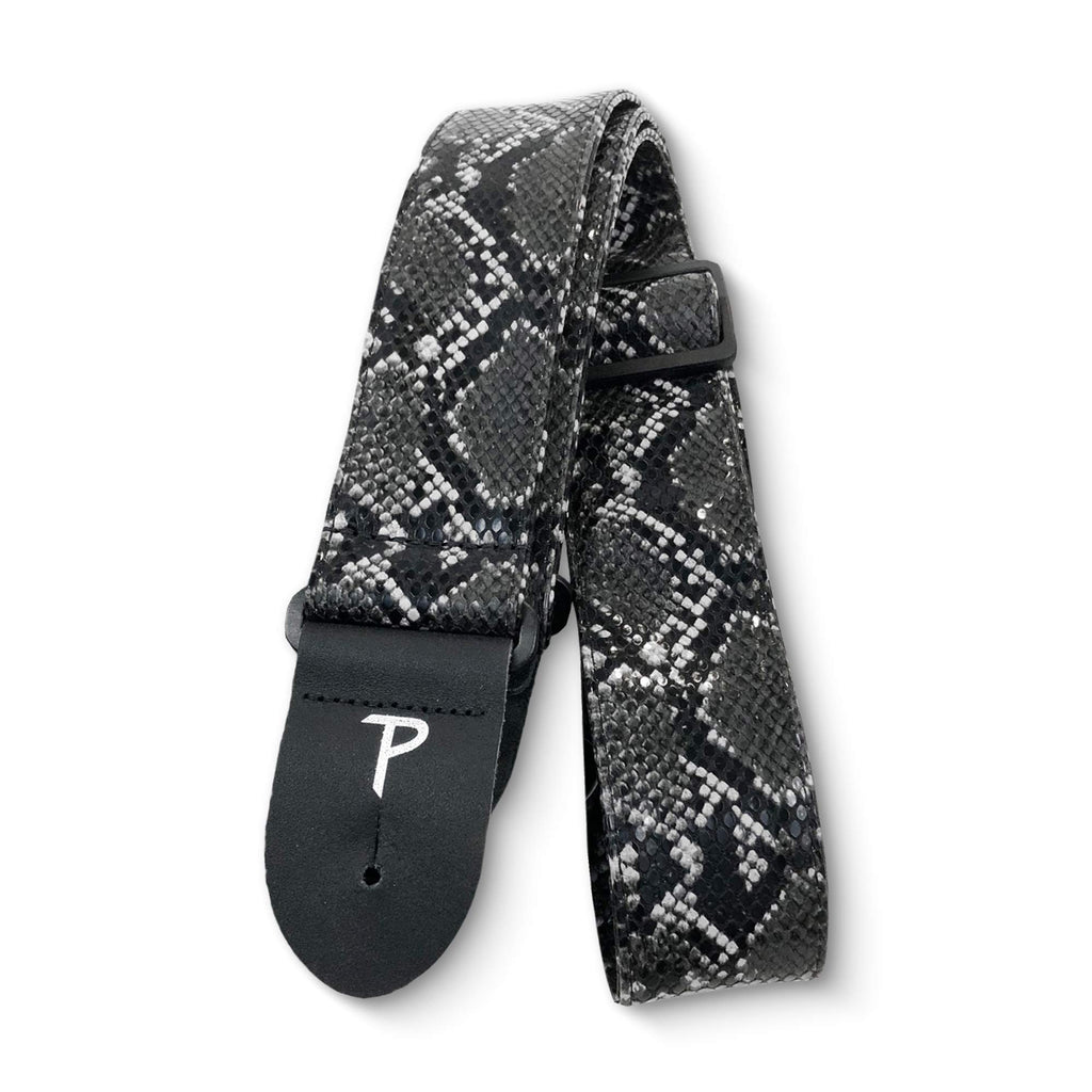 Faux Snake Skin Jacquard Patterned Non-Slip Guitar Strap U228