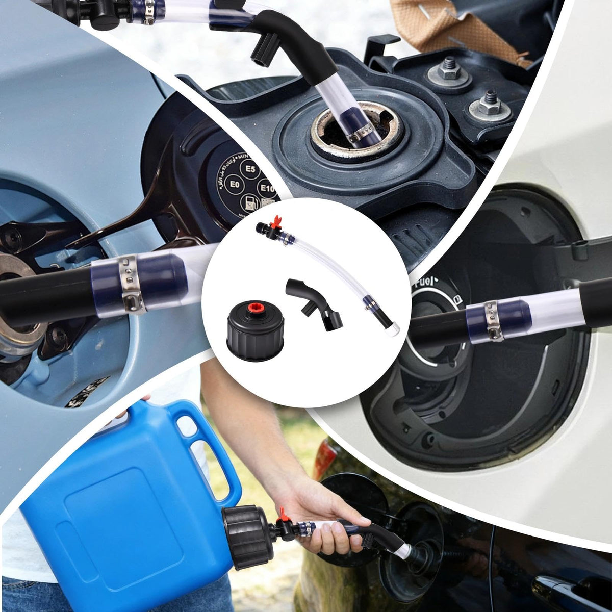 4Pcs Racing Fuel Filler Hose Kits X24668