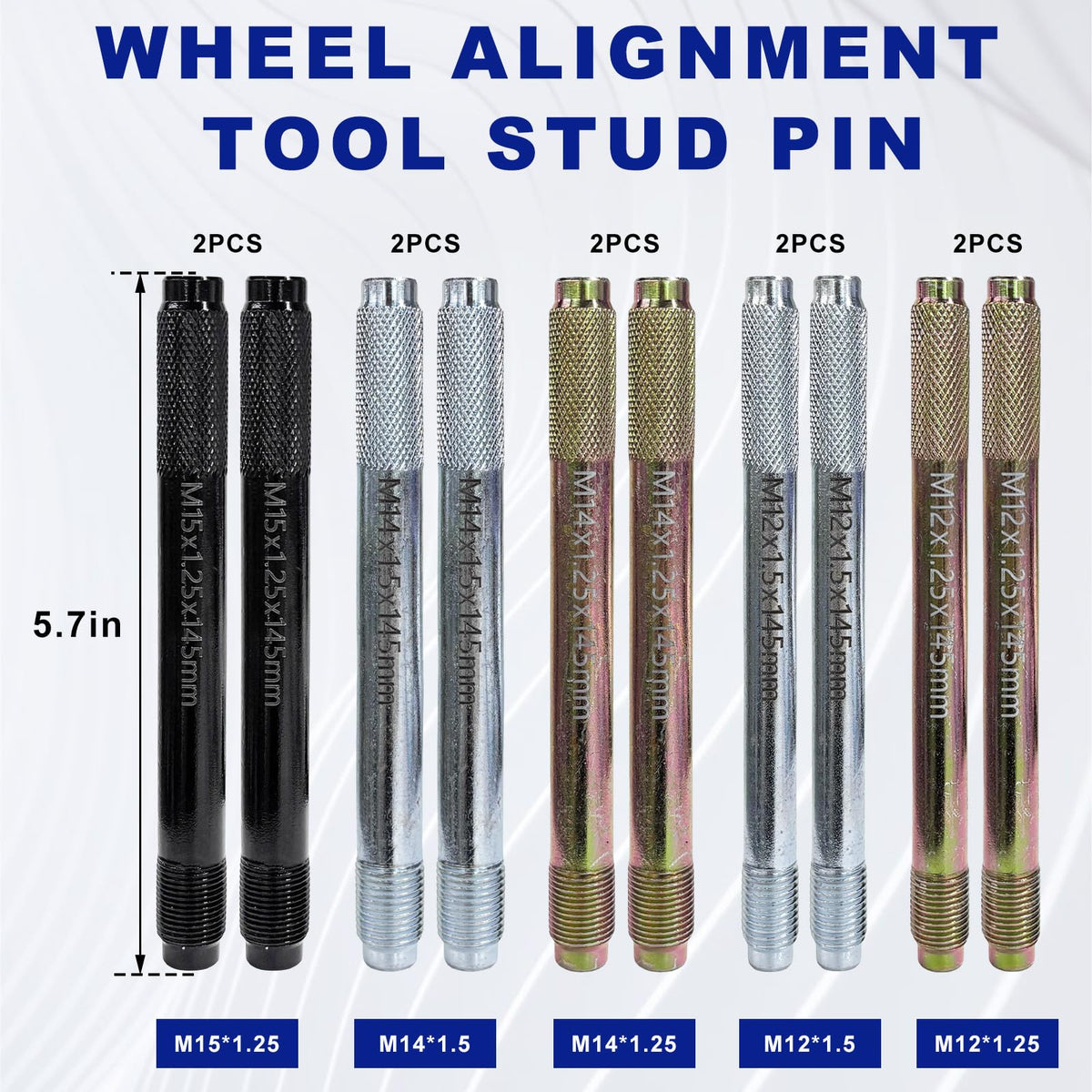 M12 M14 M15 Wheel Alignment Pin Kit X321114