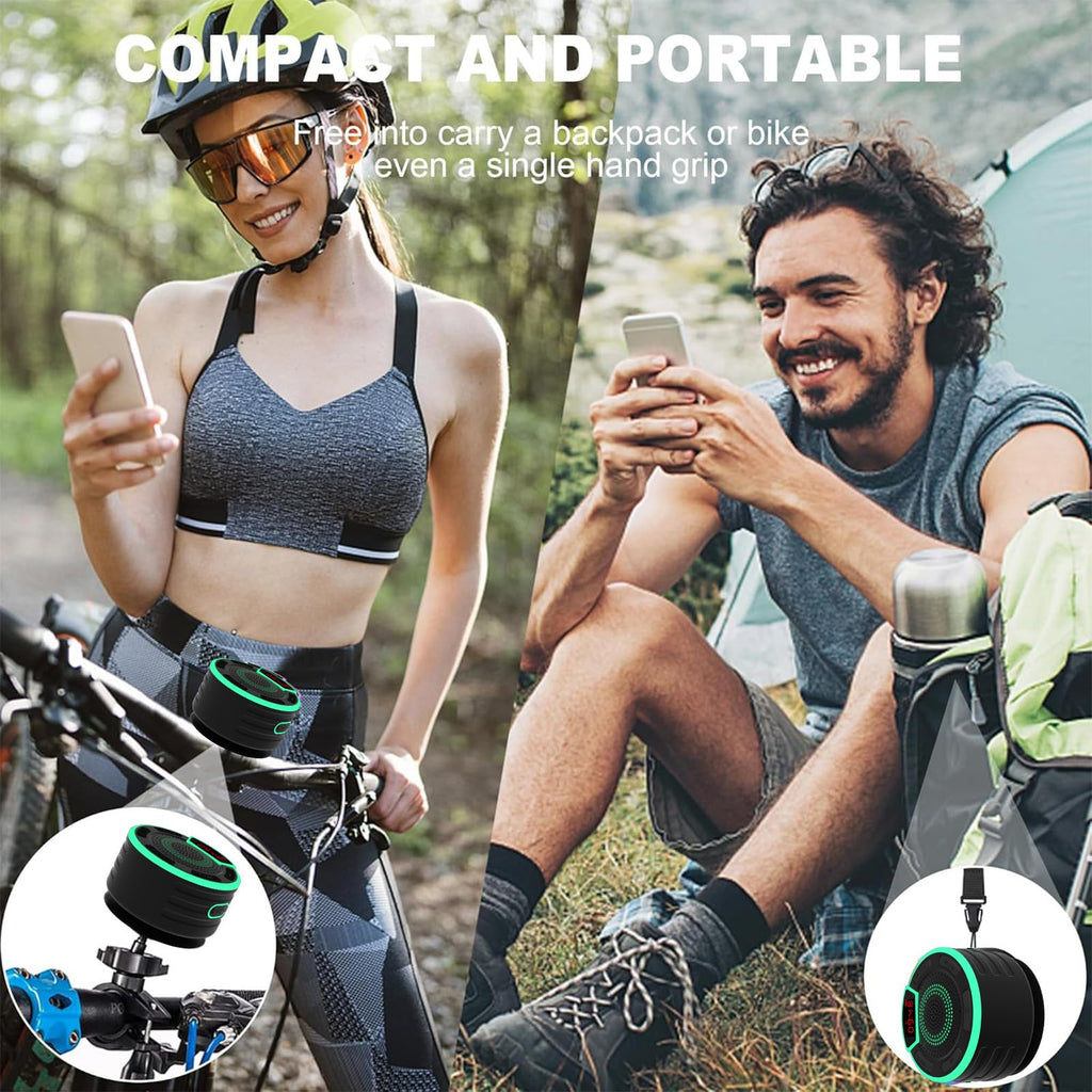 IPX7 Waterproof Portable Bluetooth Speaker with Suction Cup B6115