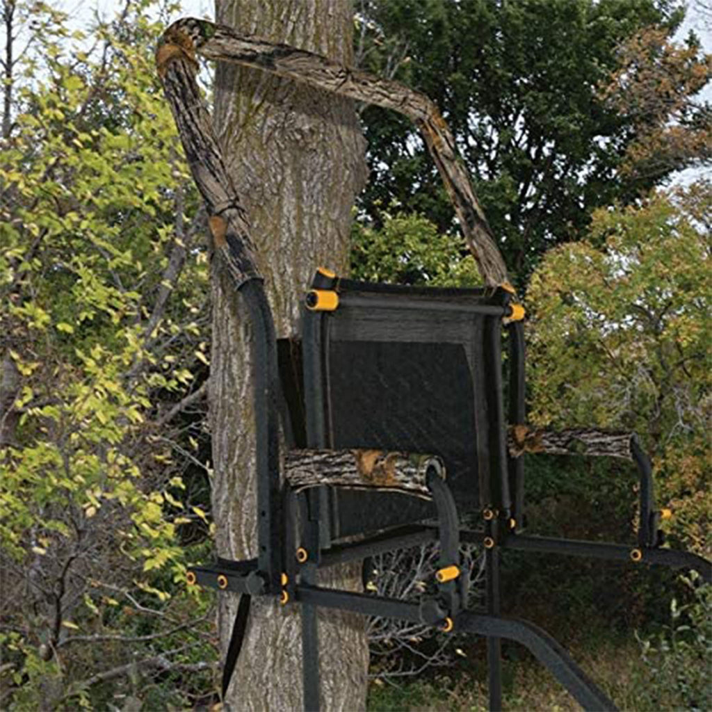 Adjustable 17 ft 1-Person Ladder Tree Stand M5493