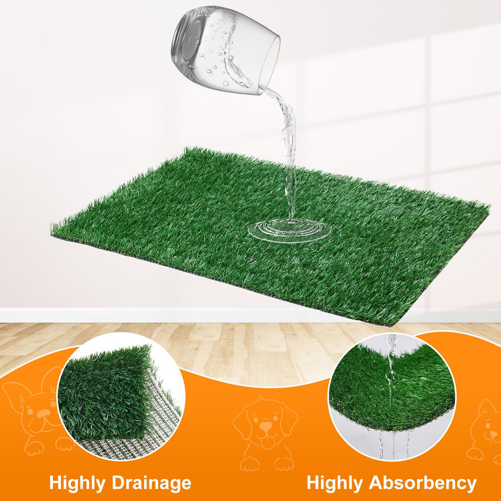 Dog Grass Pad with Tray 16x20in S7754