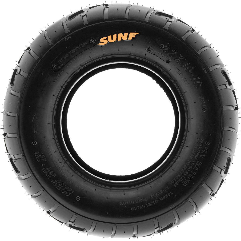 Set of 4 ATV UTV Tires 19x6-10 Front & 18x9.5-8 Rear Tubeless Z1873