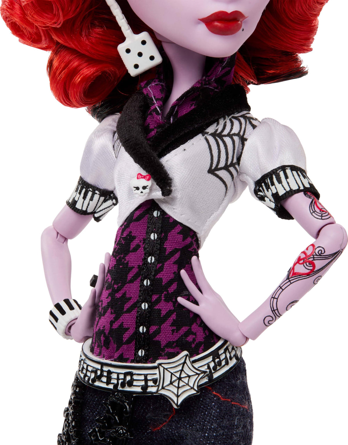 Monster High Operetta Doll with Doll Stand, Diary, and Pet Spider J315622