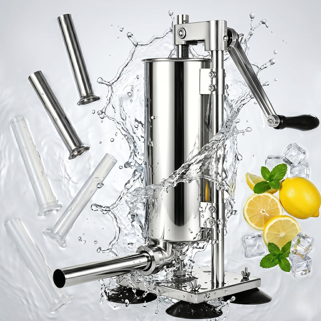 3L Manual Sausage Stuffer Machine 304 Stainless Steel F150