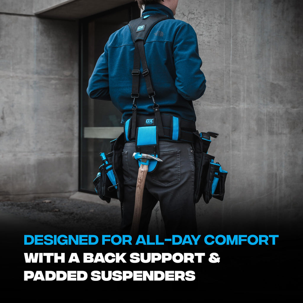Framing Tool Belt with Suspenders V71554