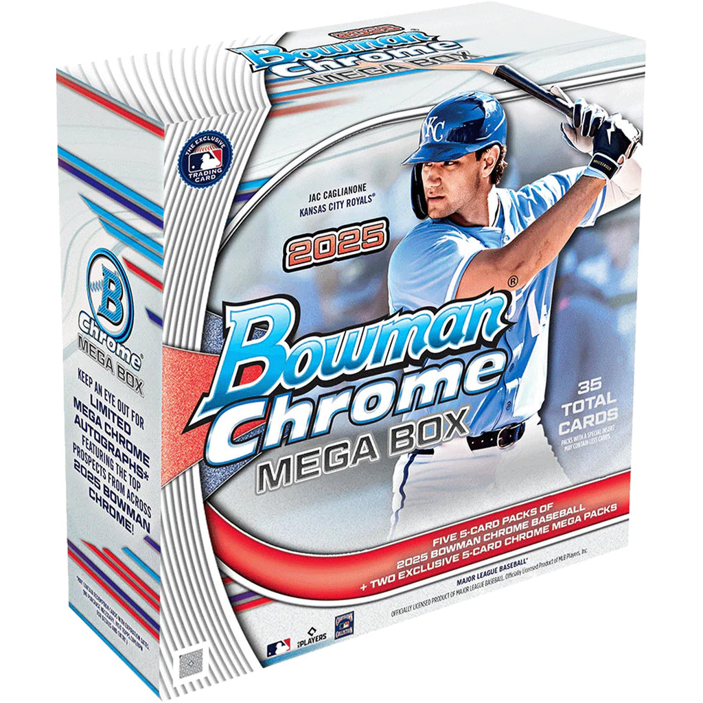 2025 Bowman Chrome Baseball Mega Box J599572