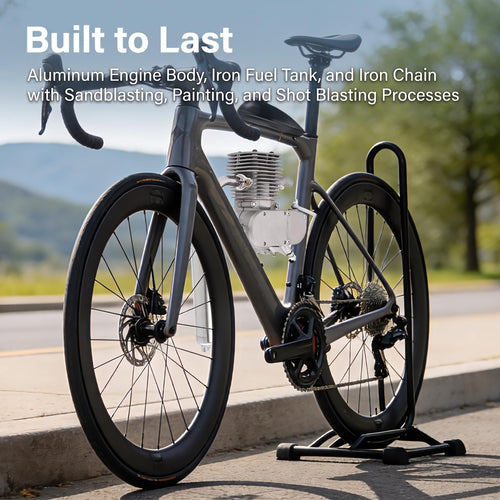 100CC 2-Stroke Bicycle Engine Kit with Air-Cooling W373