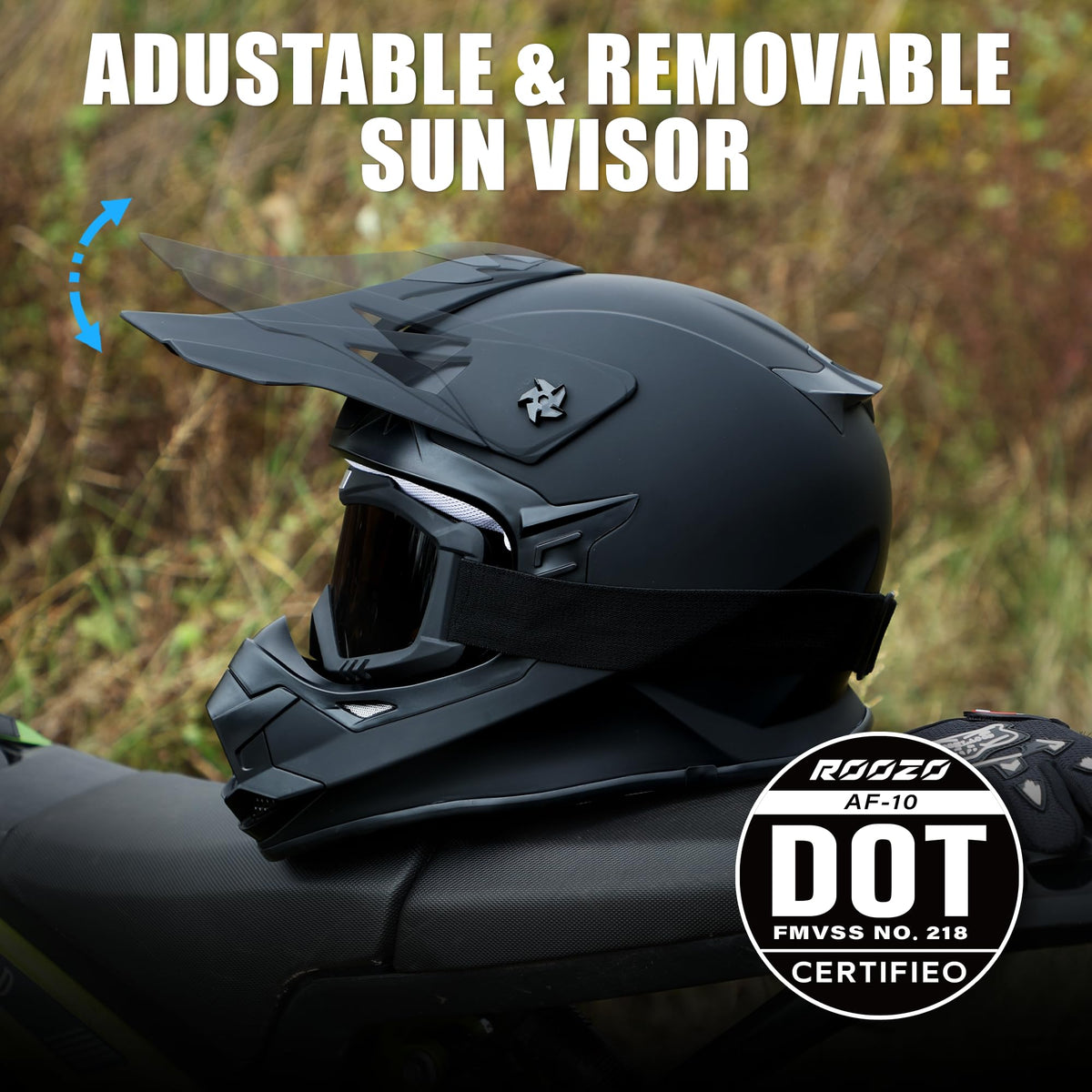 Kids DOT Approved Motocross Helmet J600