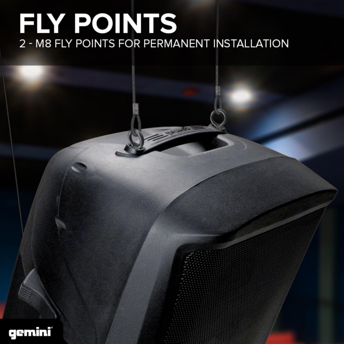 15" PA Speaker & Stand, 1000 Watts J679930