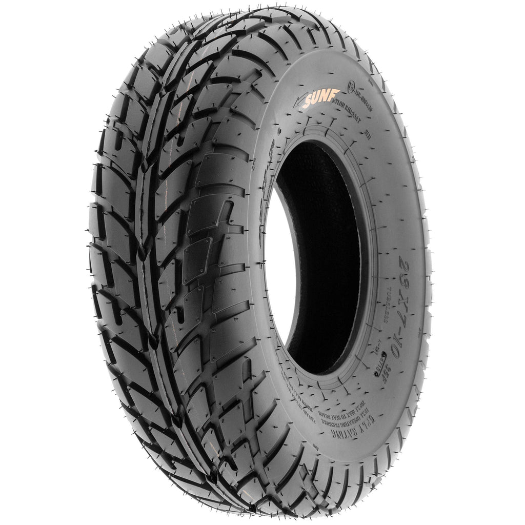 Set of 4 ATV UTV Tires 19x6-10 Front & 18x9.5-8 Rear Tubeless Z1873