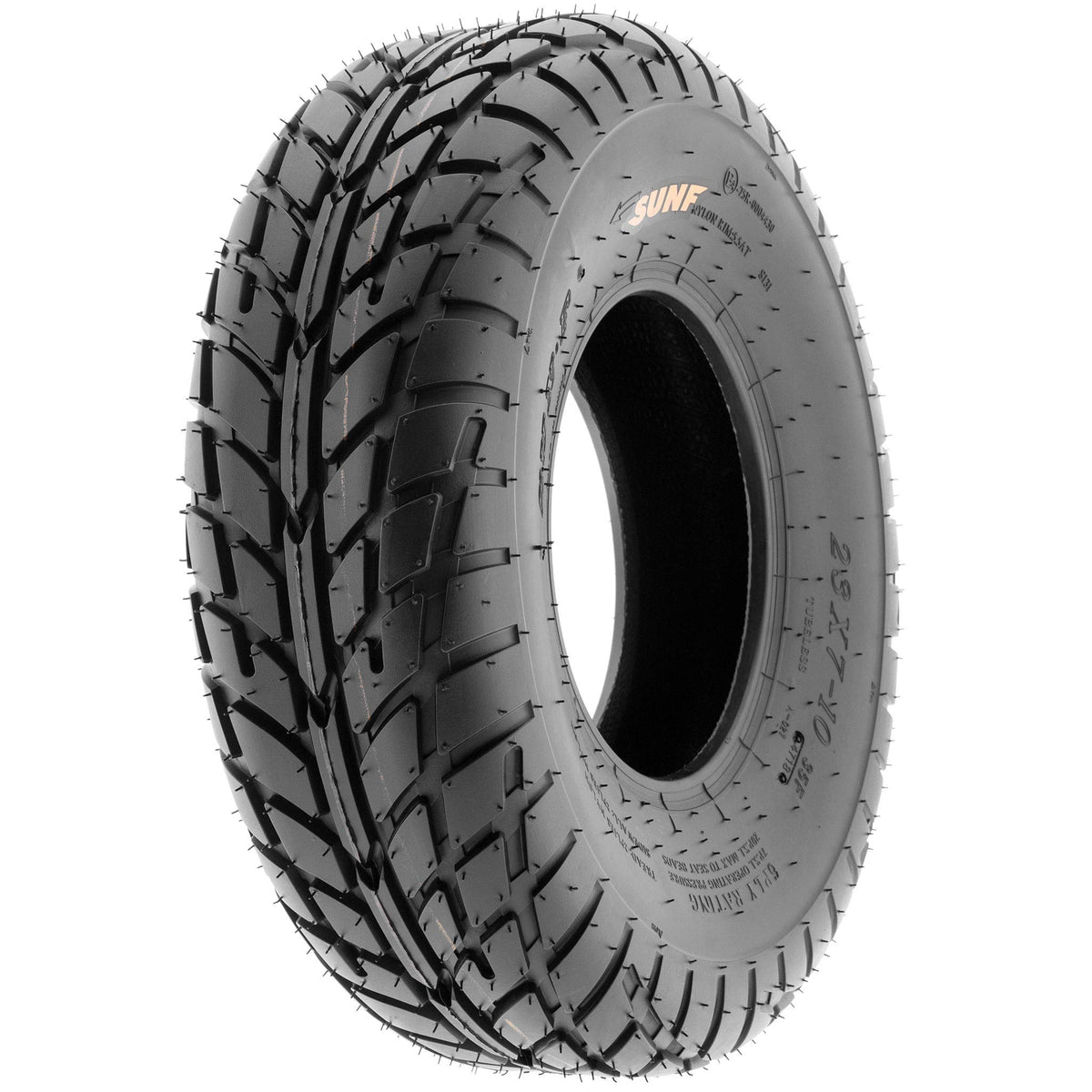 Set of 4 ATV UTV Tires 19x6-10 Front & 18x9.5-8 Rear Tubeless Z1873