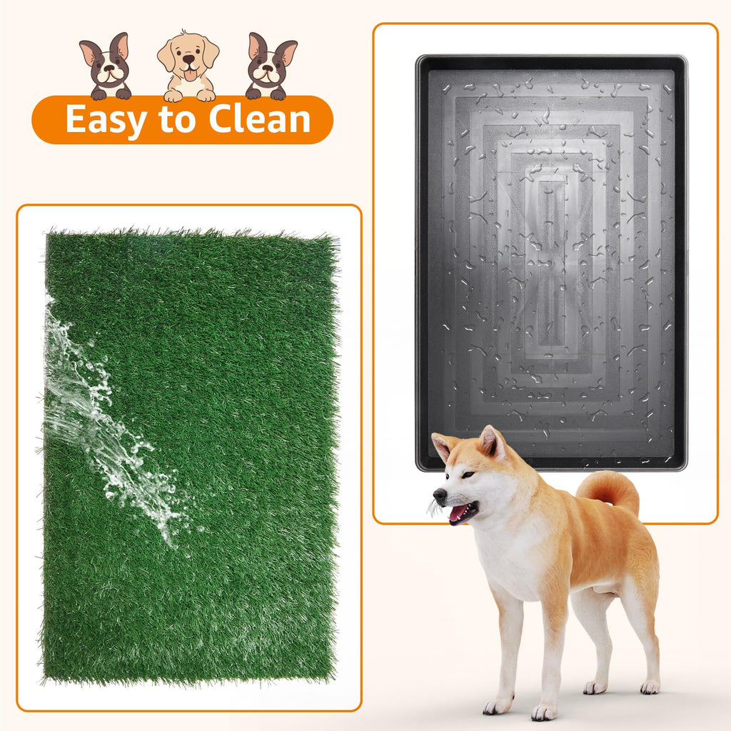Dog Grass Pad with Tray 16x20in S7754