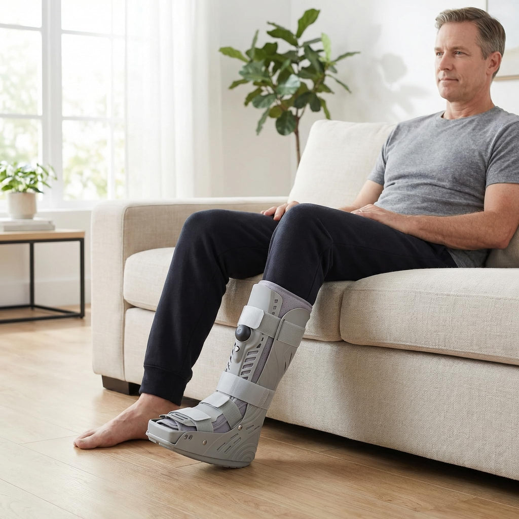 Tall Inflatable Orthopaedic Walking Boot E9367
