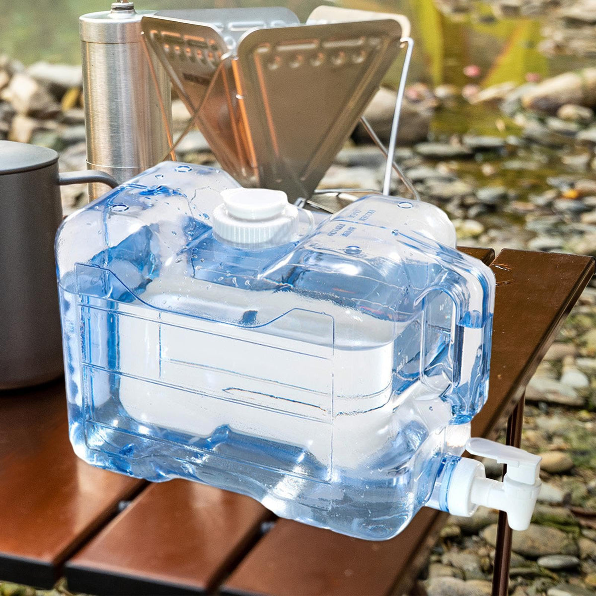 5.7L Portable Water Container with Lid and Handle N263