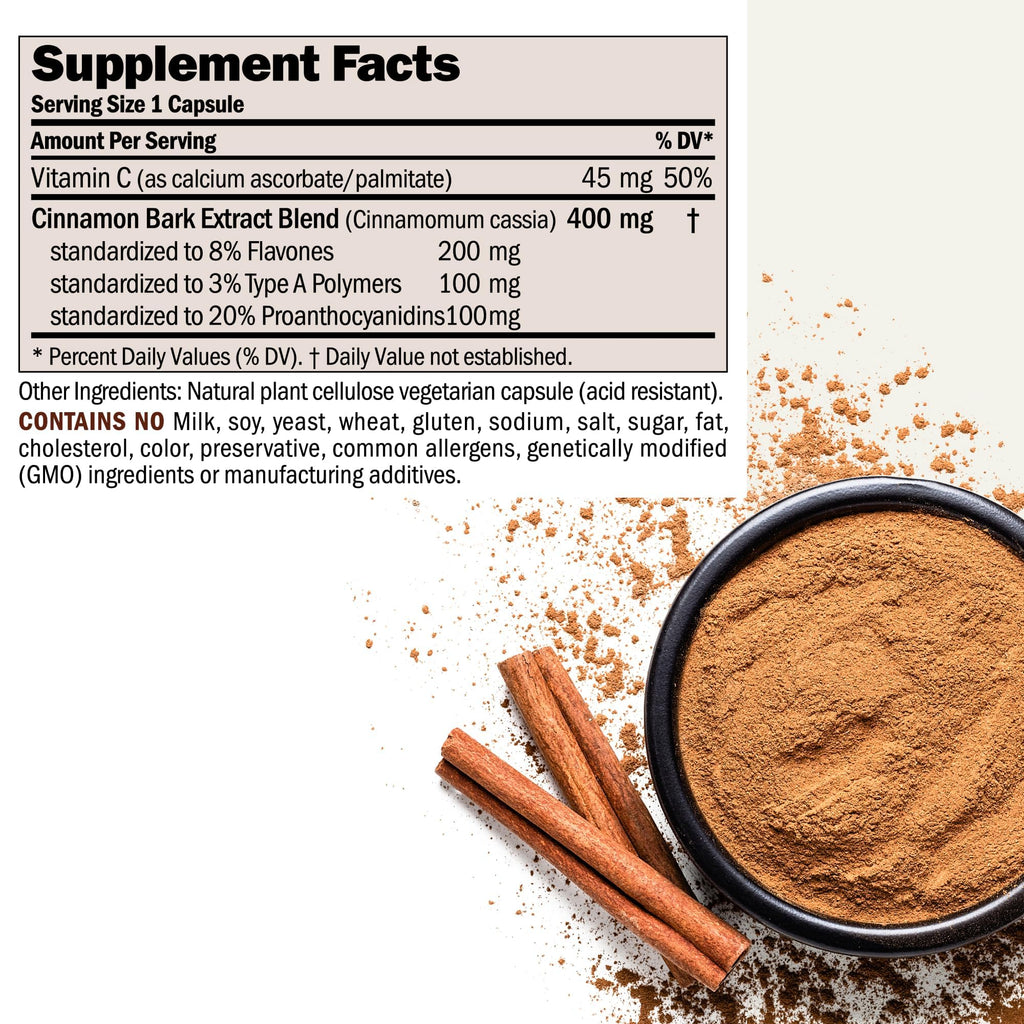 Cinnamon 400 mg 360 Capsules B807212