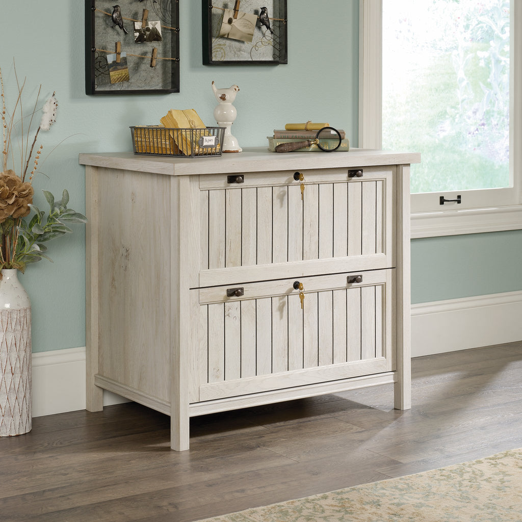 2 Drawer Lateral File Cabinet with Lock Q312