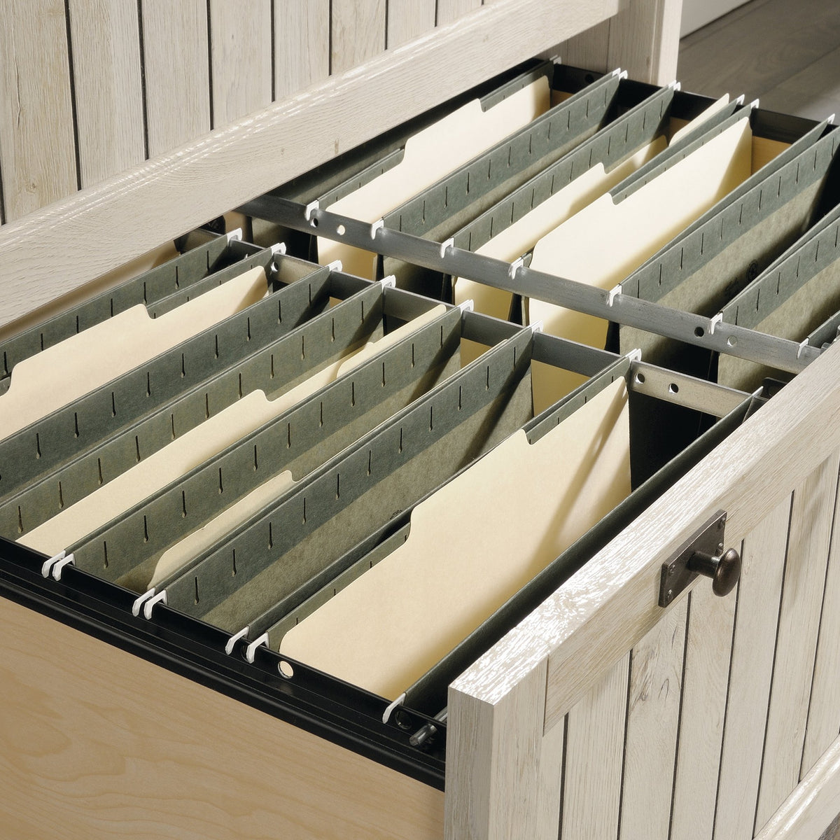 2 Drawer Lateral File Cabinet with Lock Q312