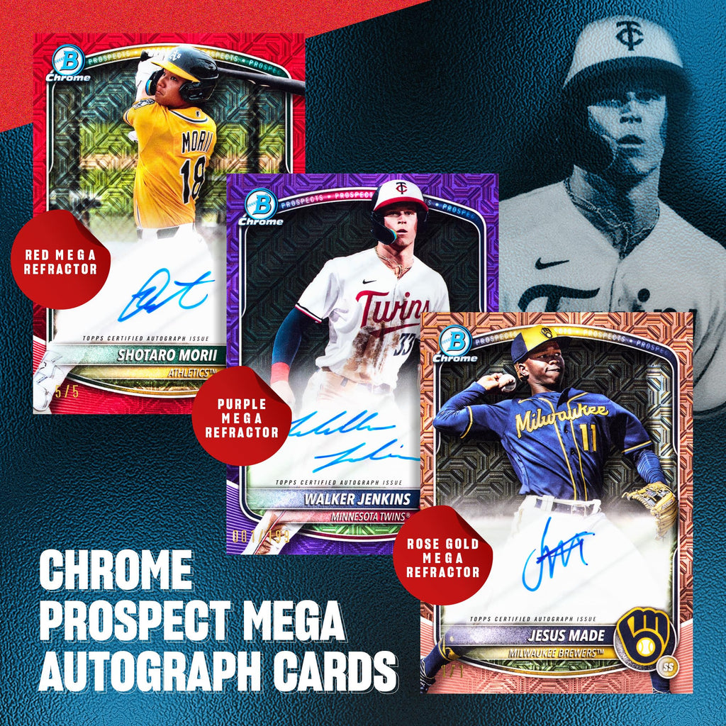 2025 Bowman Chrome Baseball Mega Box J599572